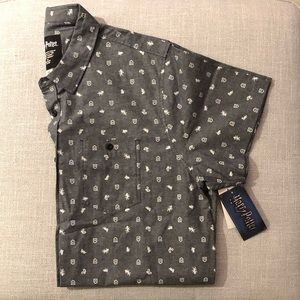 Harry Potter Hogwarts Button Down